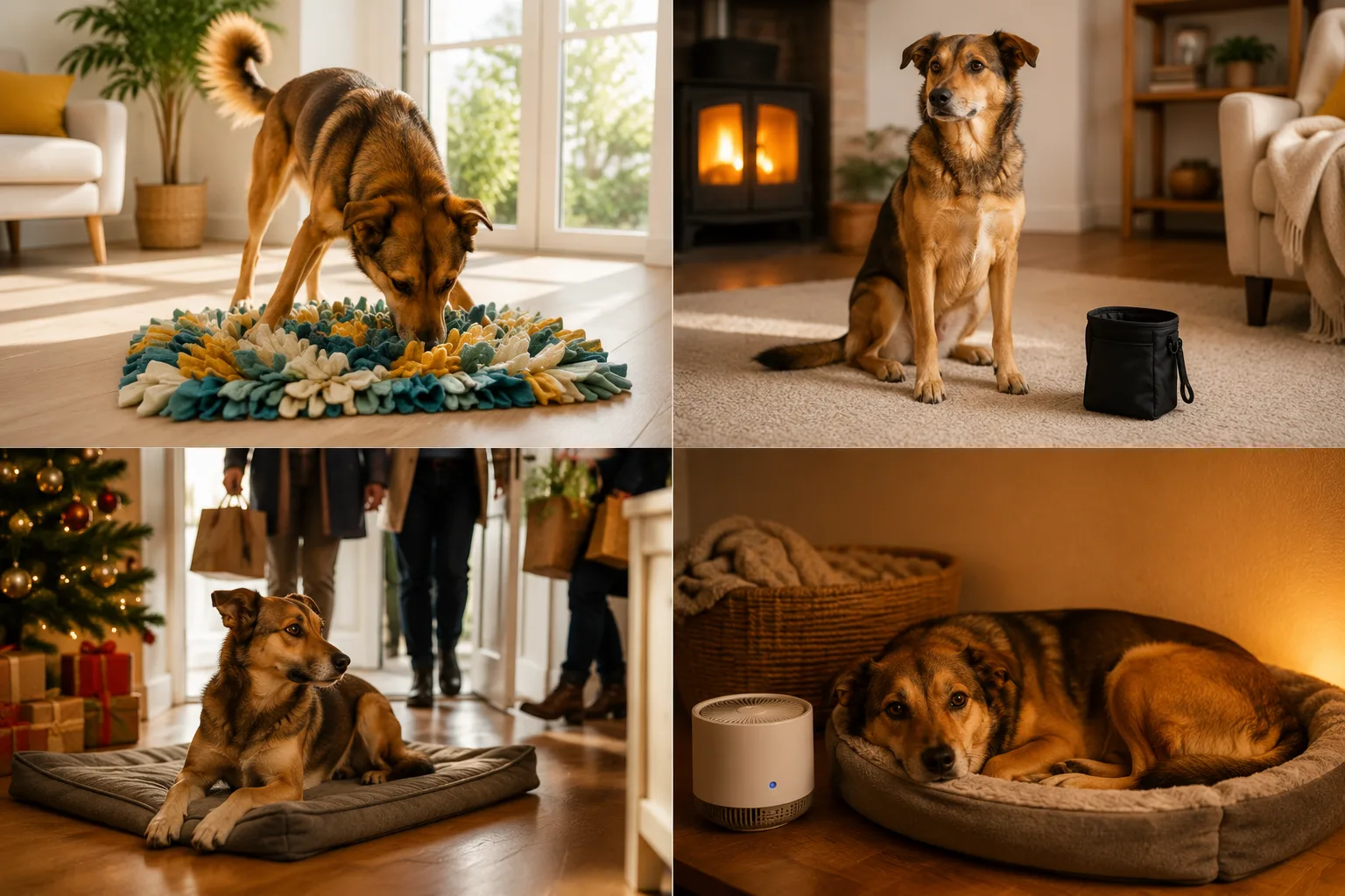 seasonal dog training summer winter holidays fireworks positive reinforcement guide
