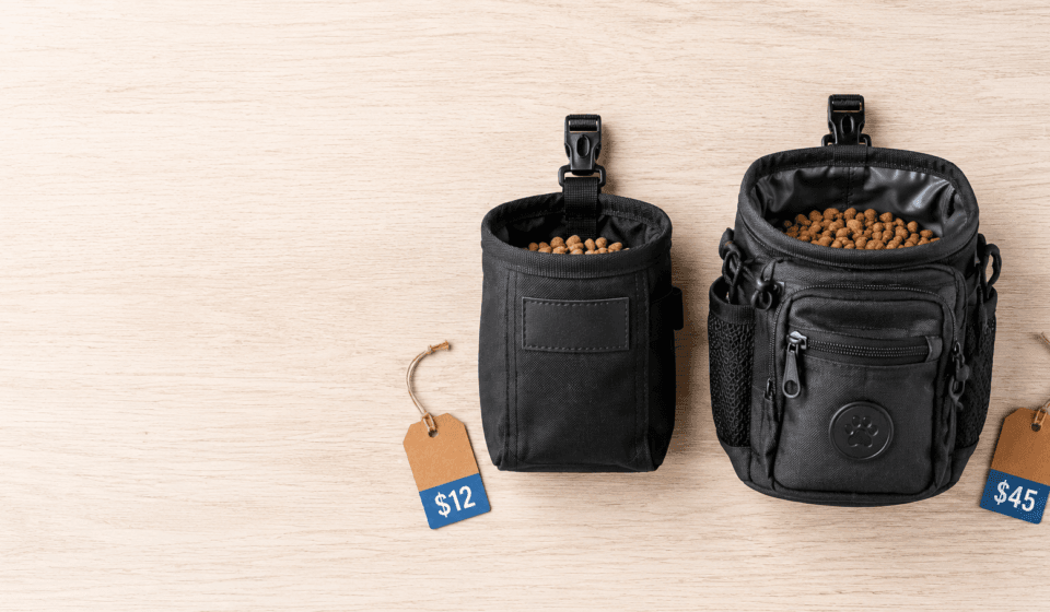 budget vs premium dog training pouch comparison cost effective gear 2026