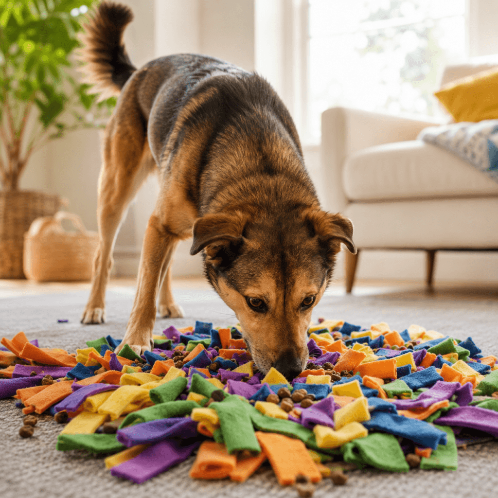 dog nose work indoor summer heat positive reinforcement enrichment.png