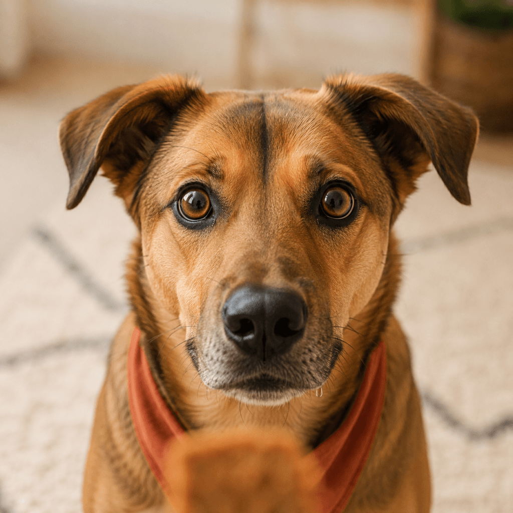 food motivated dog staring at treat intense focus positive reinforcement.png
