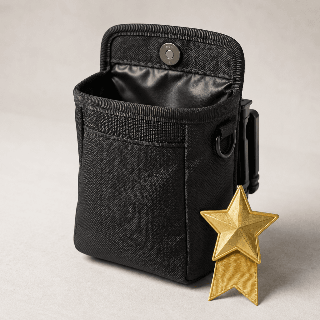 waterproof magnetic treat pouch winner best overall dog training review 2026.png