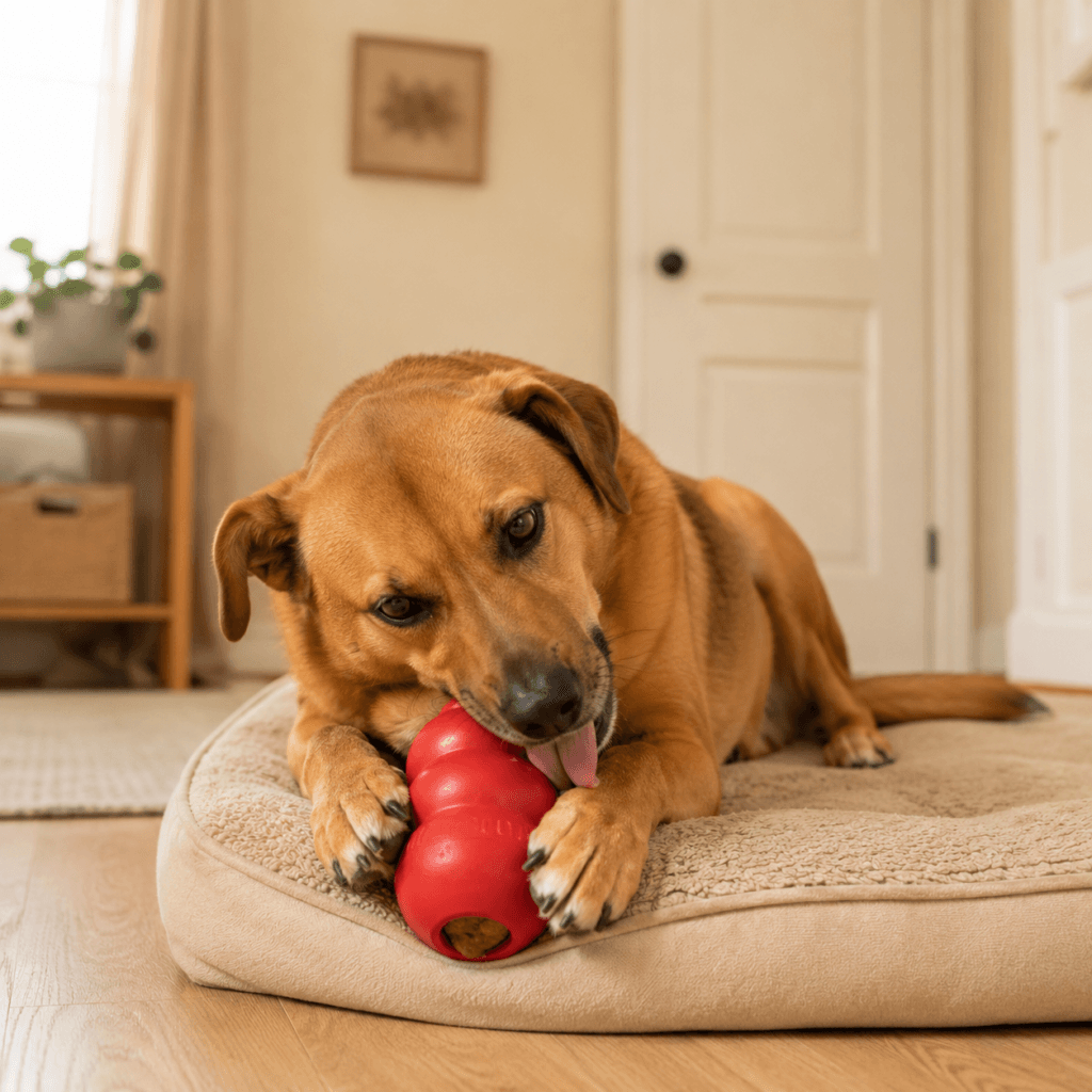 dog kong toy alone separation anxiety counterconditioning frozen kong.png