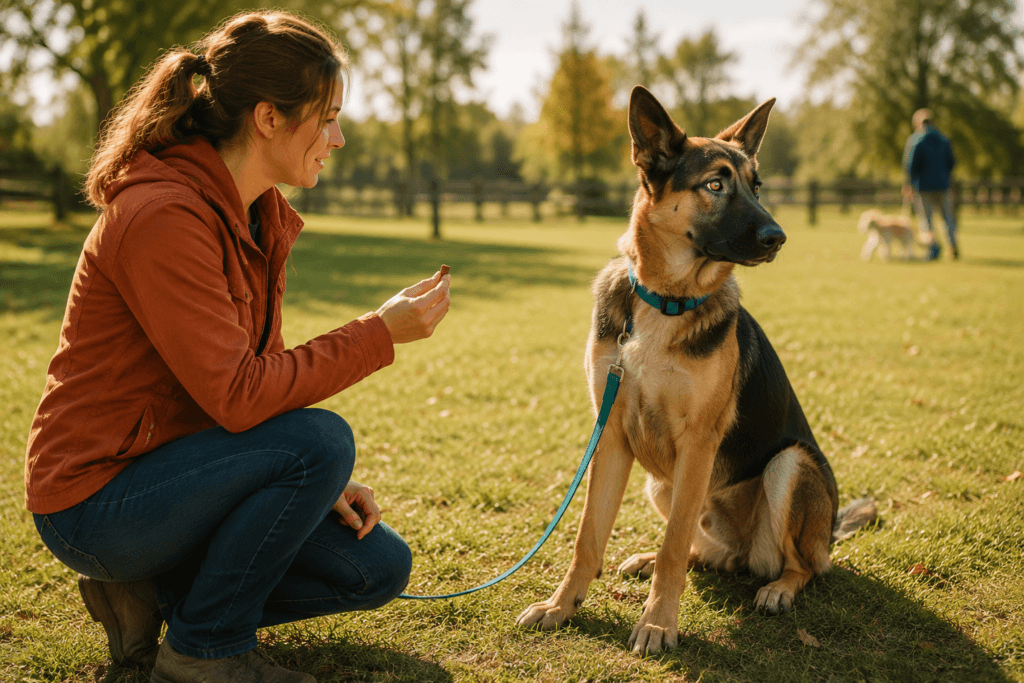 adolescent dog training distracted teenage phase