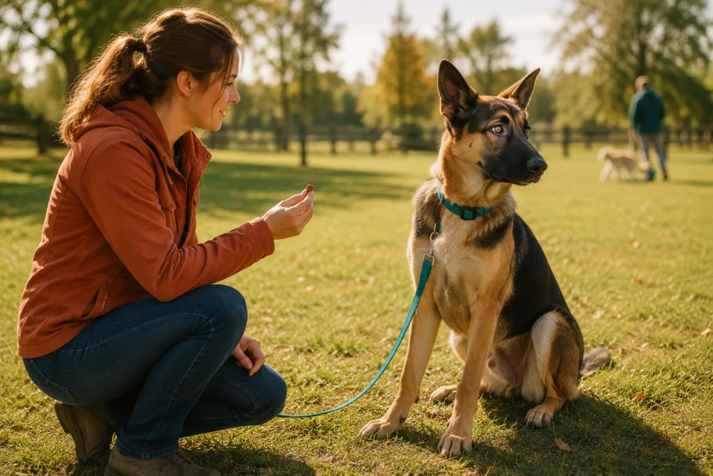 adolescent dog training distracted teenage phase