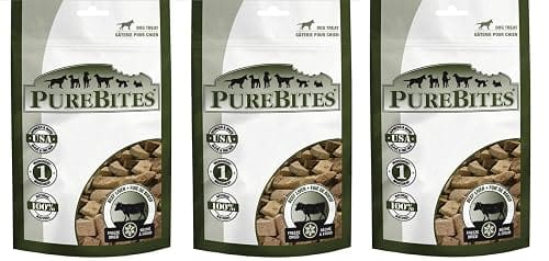 PureBites Beef Liver Freeze Dried Dog Treats