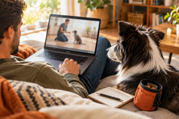 Choosing an Online Dog Training Program: Self-Paced, Feedback, or Live Coaching?